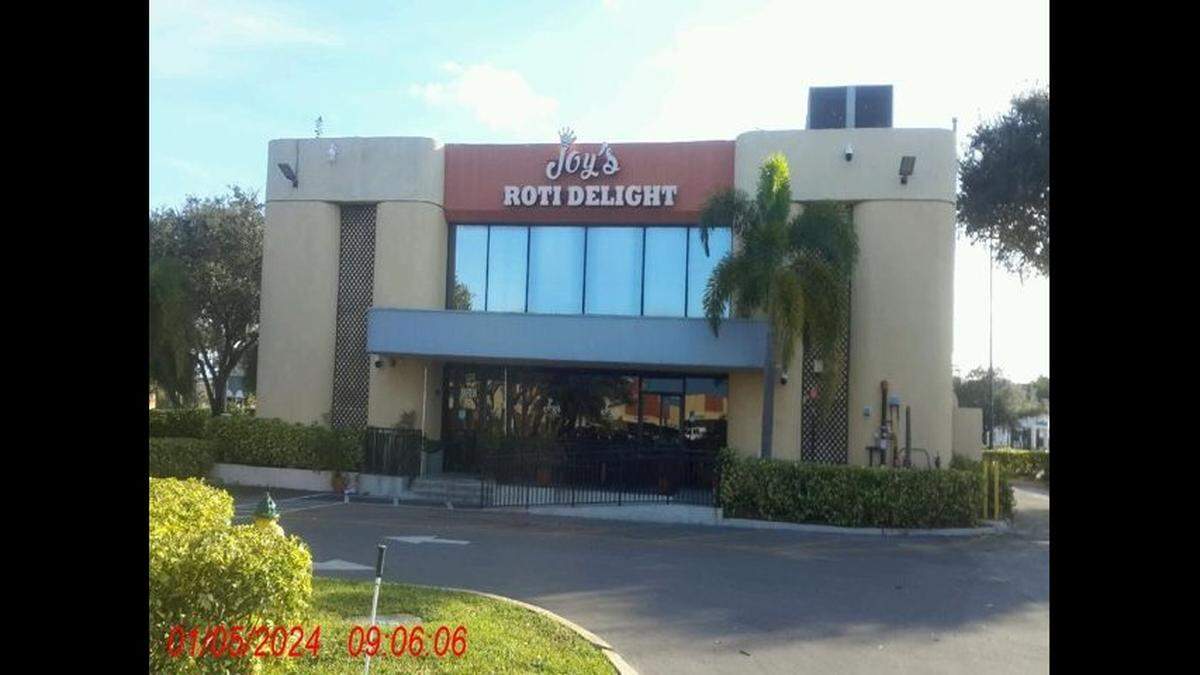 Joy’s Roti Delight, 1205 NW 40th Ave., Lauderhill