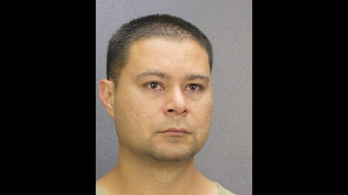 Former Miccosukee police officer Michael Martinez, 30, was sentenced to 10 years in prison after being found guilty of forcing two teen girls to run naked in the street, court records show.