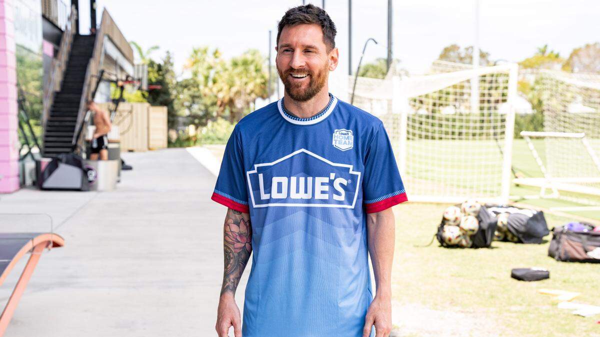 Lionel Messi signed a multi-year partnership with Lowe’s home improvement retailer, which also signed sponsorship deals with Inter Miami and Copa America in an effort to reach soccer fans and the Hispanic audience.