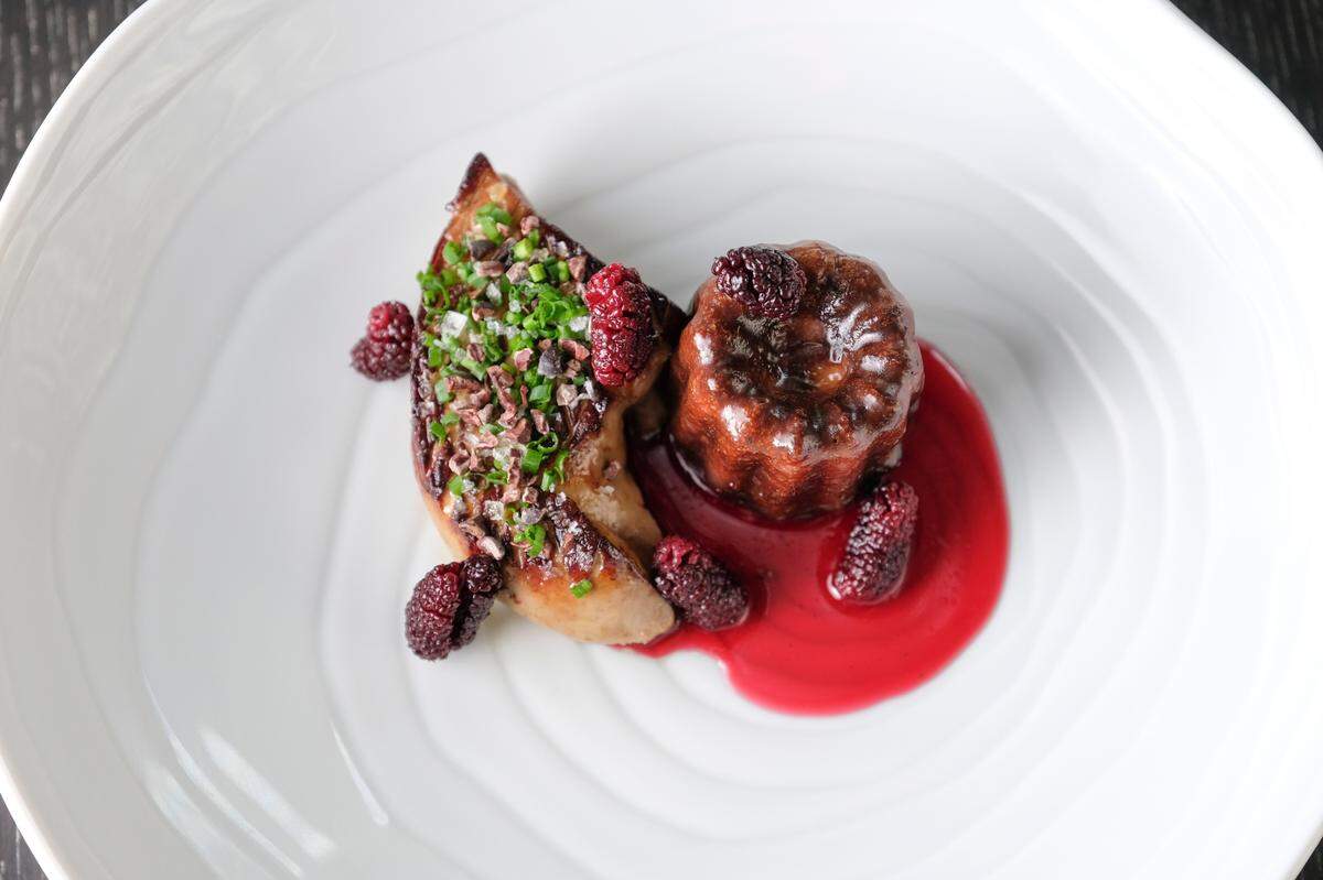 Foie gras at the upcoming Laurel in downtown Miami
