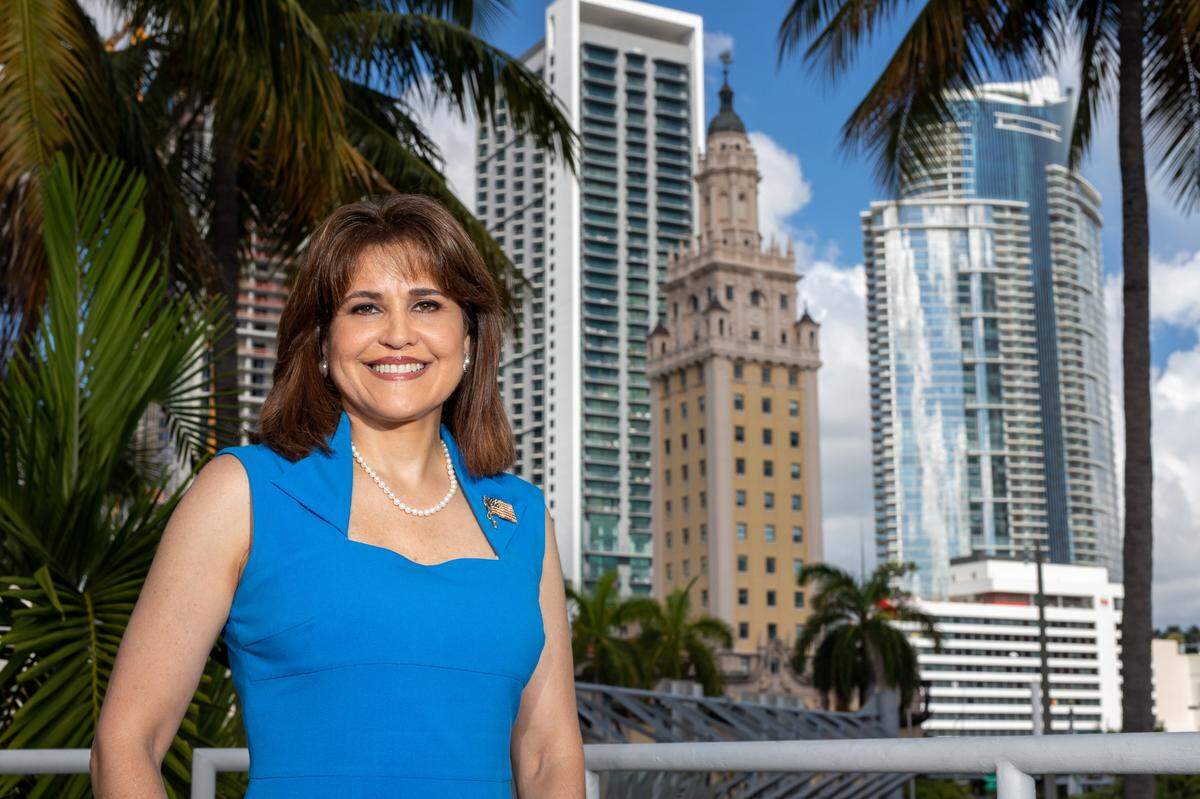 Democratic Florida state Sen. Annette Taddeo is running for U.S. House District 27 in Miami-Dade County.