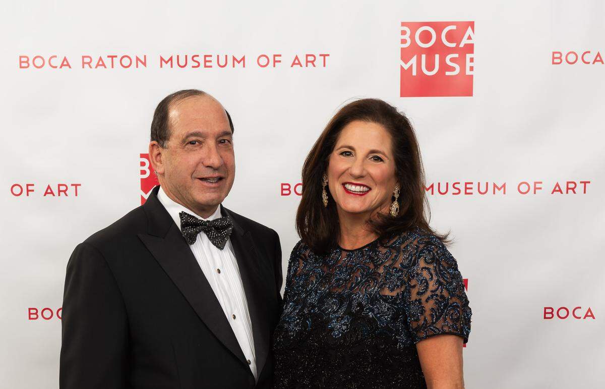 Martin Grass and Jody Harrison Grass, and their children, donated $1 million to the Boca Raton Museum of Art’s 70th anniversary Education Fund in January 2020.