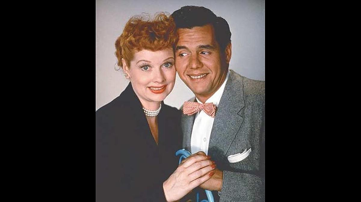 Lucille Ball and Desi Arnaz