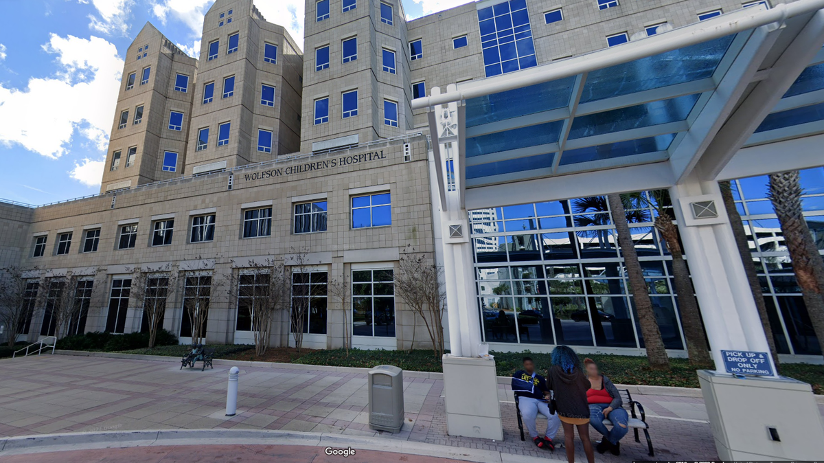 The child was taken to Wolfson Children’s Hospital in Jacksonville, Florida, where doctors found 6 broken bones, officials said.