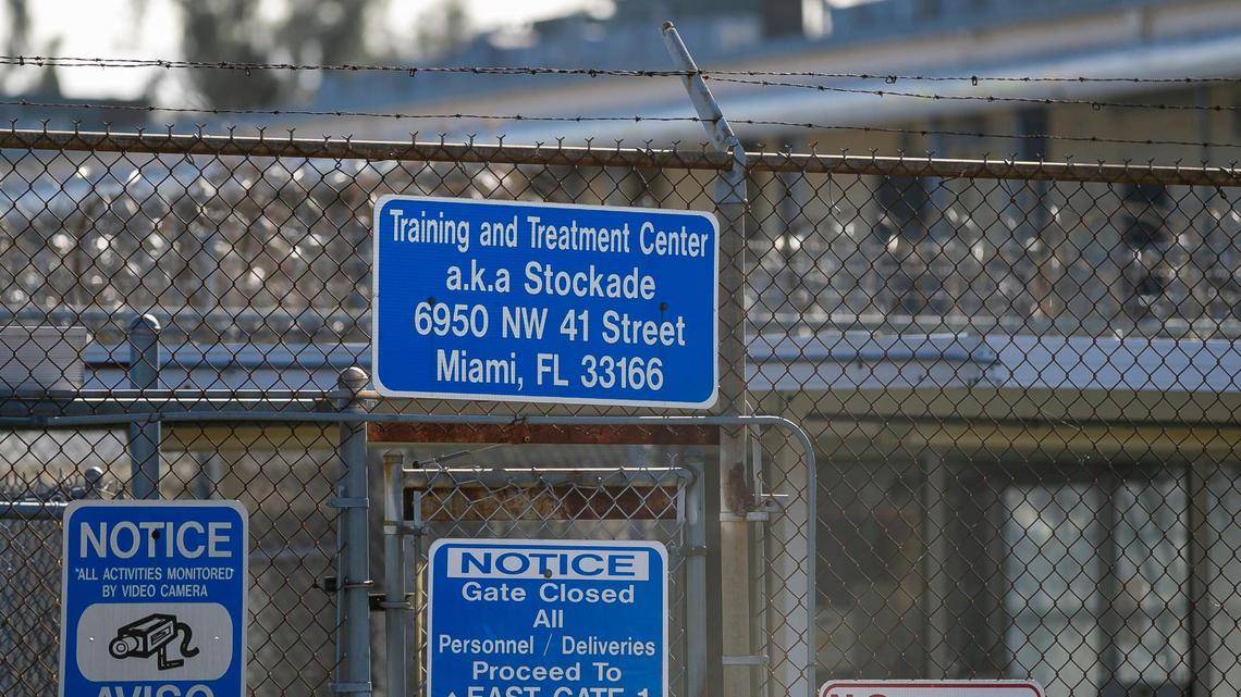 The Training and Treatment Center, better known as the Stockade, located next to the Turner Guilford Knight Correctional Center in Miami on Saturday, Jan. 29, 2022.