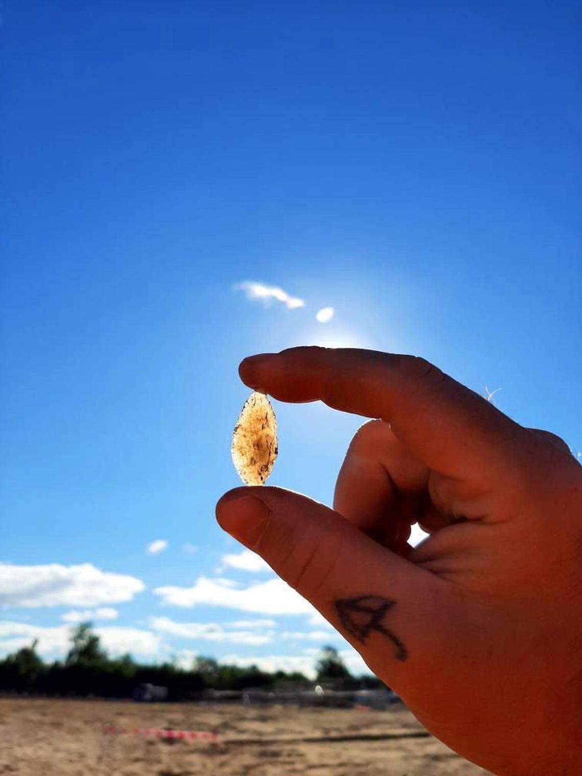 The small piece was likely “painstakingly” carved, archaeologists said.