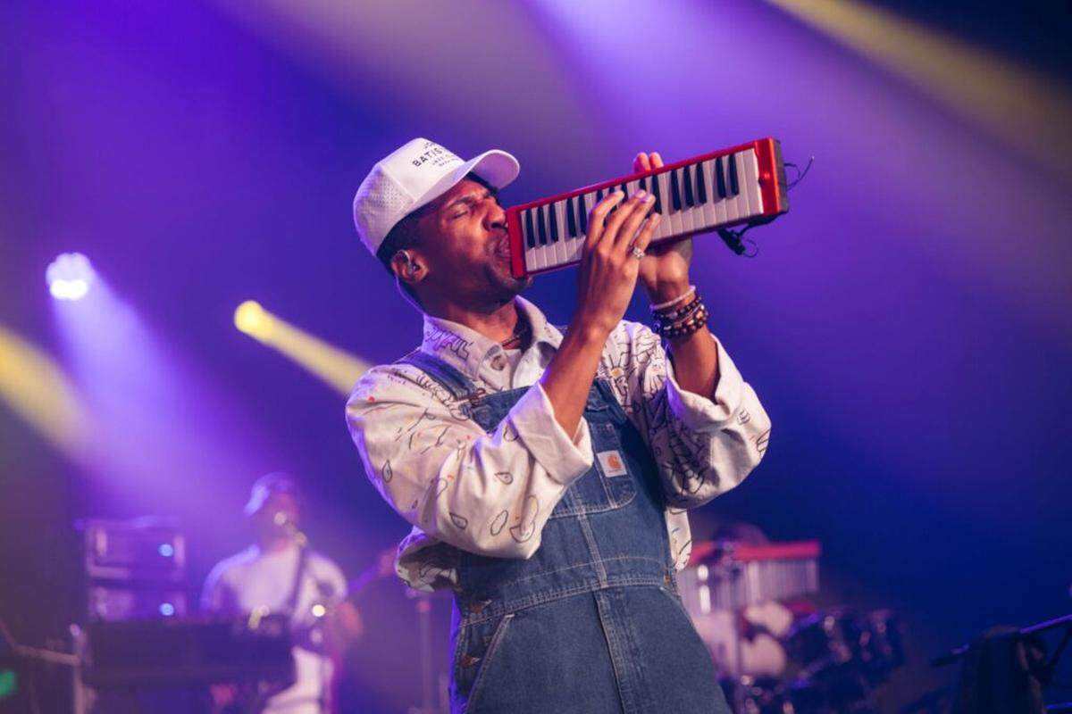 Jon Batiste at last year’s Montreux Miami Jazz Festival.