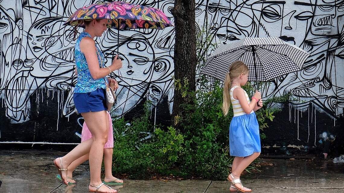 After a rainy weekend, South Florida is in for more thunderstorms this week