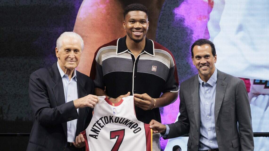 Pat Riley on Heat’s pursuit of LeBron James: ‘We’re just waiting to see what he does’
