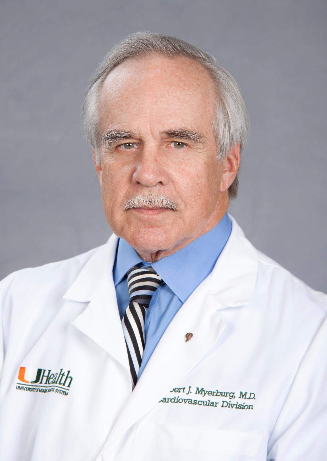 Dr. Robert J. Myerburg, cardiologist, cardiac electrophysiologist and sudden cardiac arrest expert at University of Miami Health System