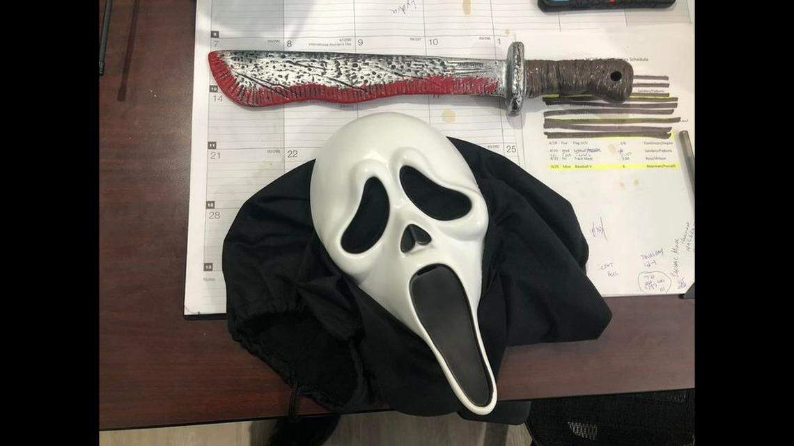A Florida high school student faces disciplinary action after riding a school bus May 27 wearing the “Ghostface” killer costume from “Scream,” according to the Martin County Sheriff’s Office.