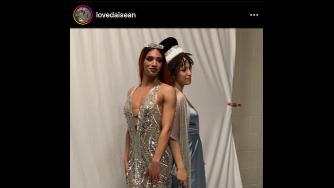 LGBTQ students Daisean Conley and Rosie Green were crowned prom queen and king at Kettering Fairmont High School in Ohio.