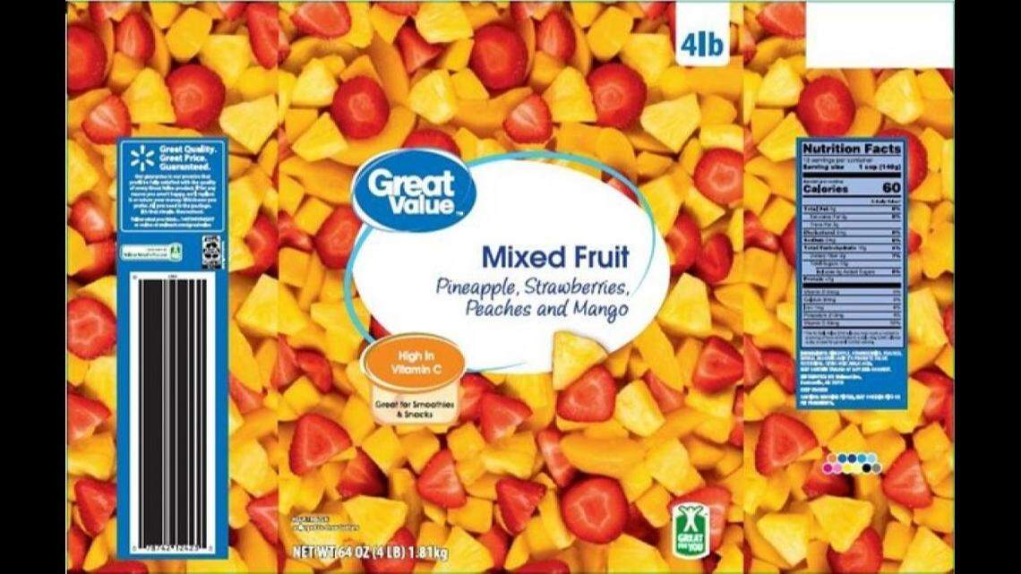 Great Value Mixed Fruit