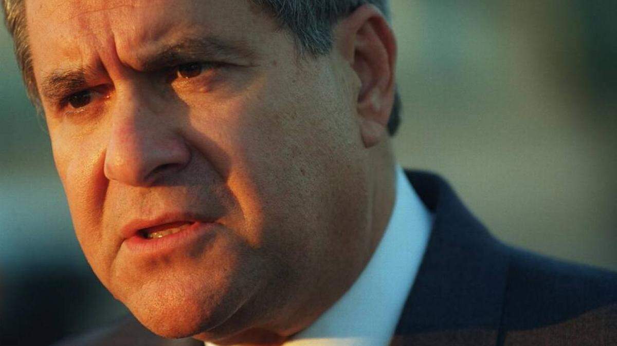 Jorge Mas Canosa, powerful Cuban American businessman and founder of the Cuban American National Foundation. 