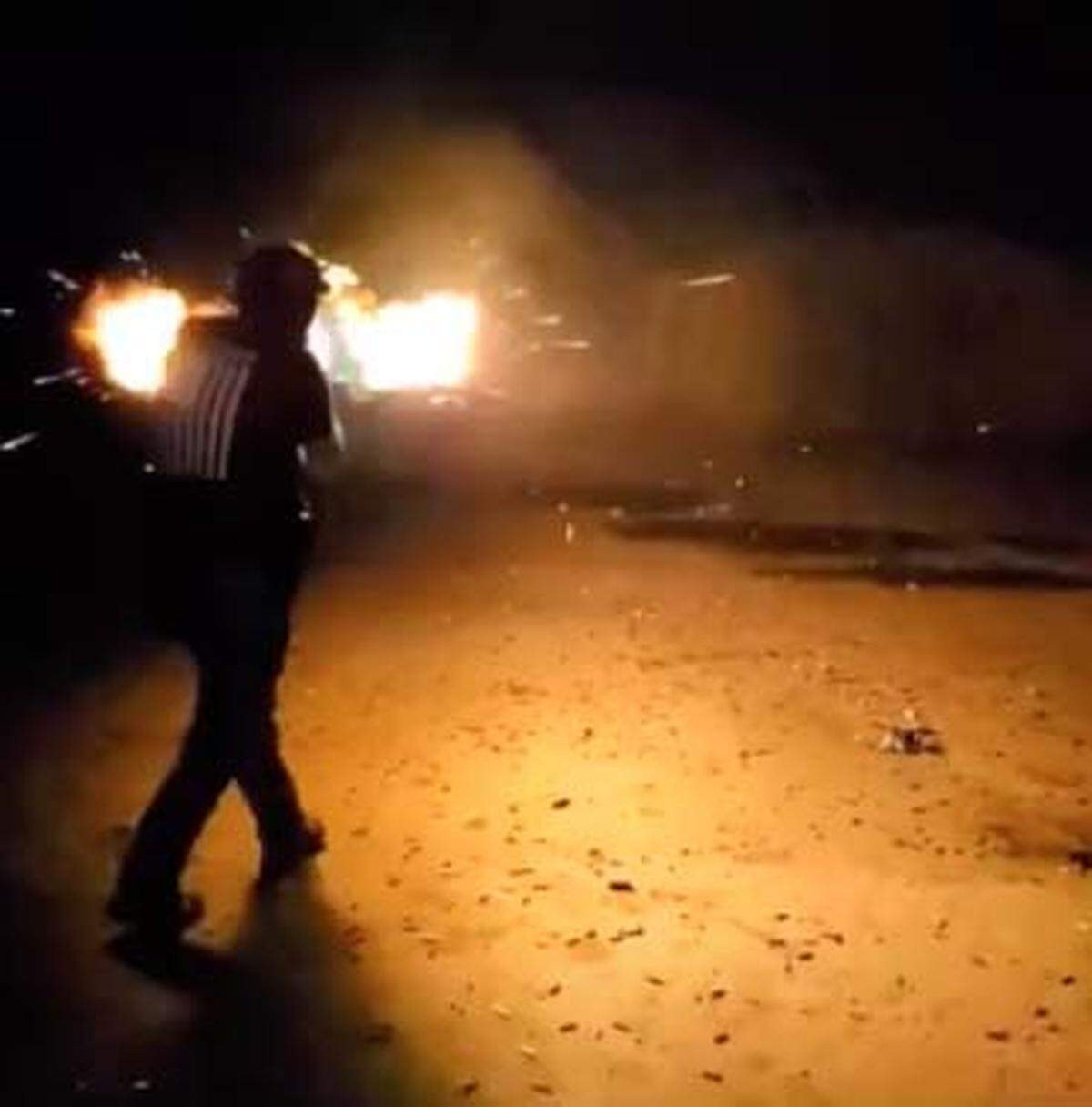 From social media, a night scene at Henry’s Sports Shooting Range.