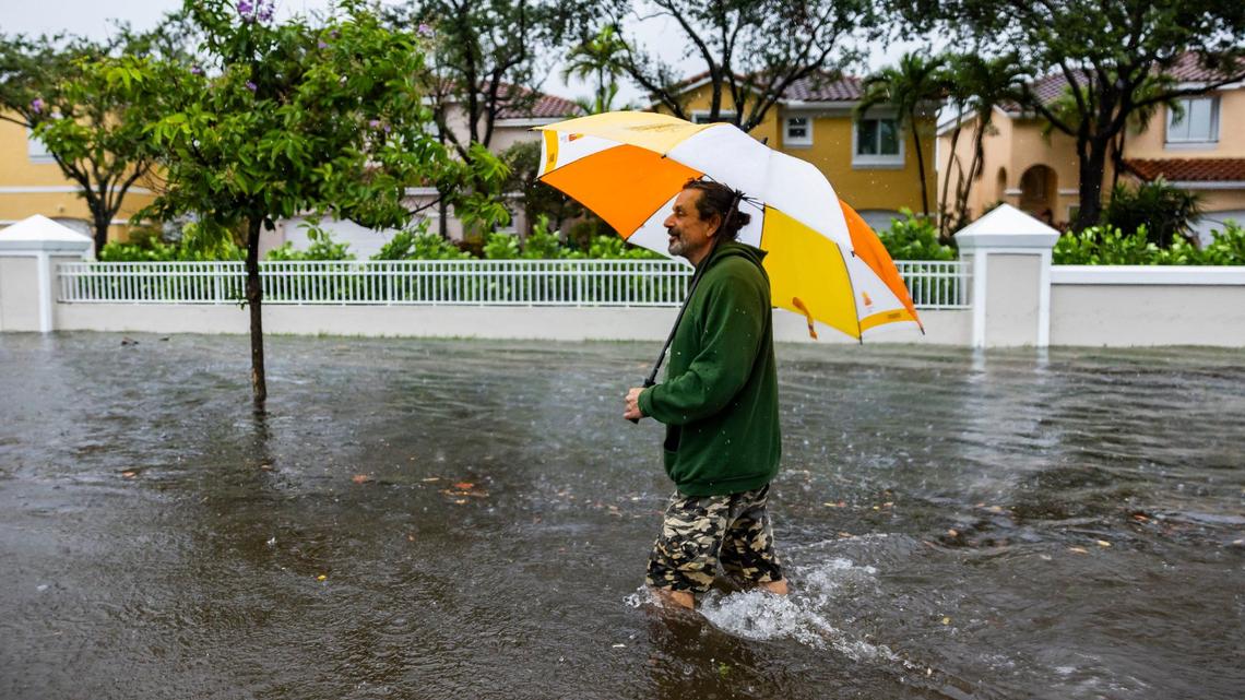 Fort Lauderdale and Hollywood declare state of emergency as torrential rains flood roads
