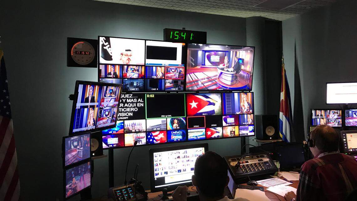 TV Martí studio in Doral.