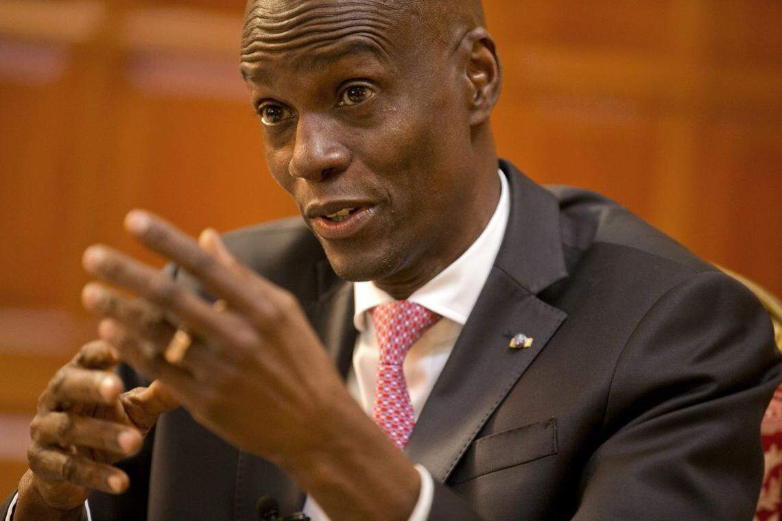 Assassinated Haitian President Jovenel Moïse.