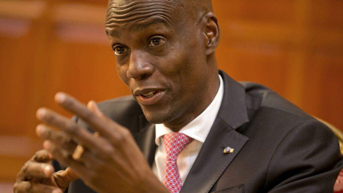 El presidente haitiano Jovenel Moïse fue entrevistado en febrero de 2020 en su casa de Pétionville, donde, más de un año después, fue asesinado.