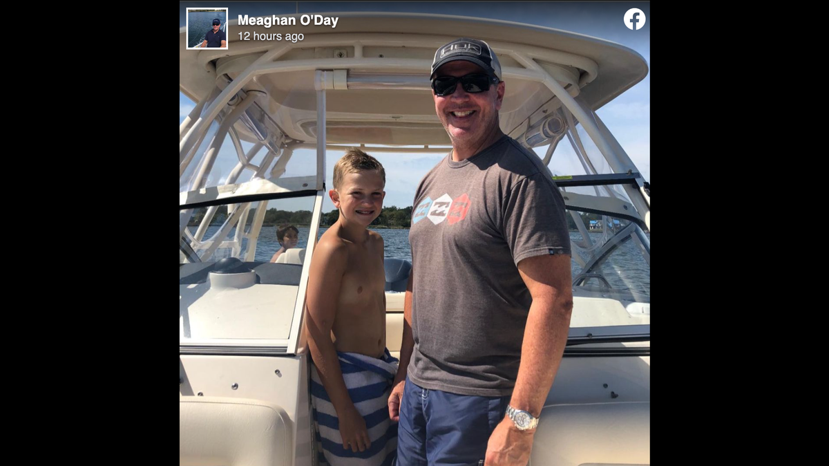 A dad is missing after his boat was found abandoned in the waters off of New Jersey, police and his family said.