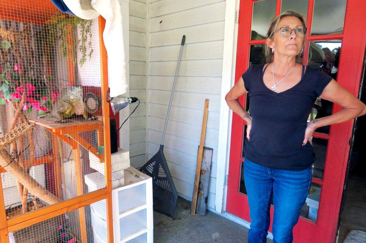 Jody McDonald’s brother, Danny Black, 55, was wearing headphones when a Brightline train struck and killed him in North Miami on Nov. 11, 2023. McDonald spoke to reporters in her Canaveral Groves home in Brevard County. ‘I’ve heard about the accidents and they just keep happening,’ she said. ‘Makes you wonder what precautions they’re taking. What are they doing different?’
