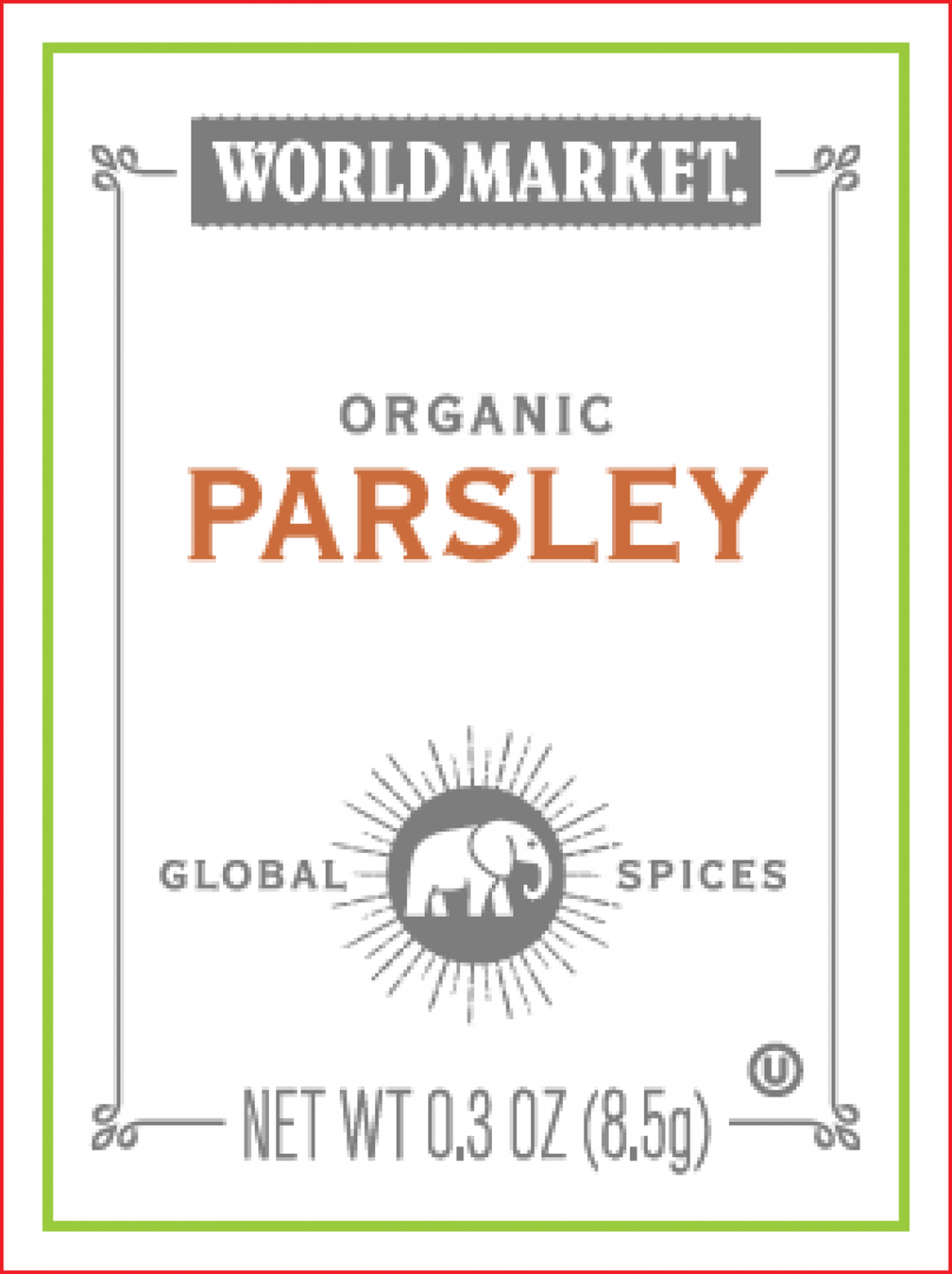Cost Plus World Market Organic Parsley