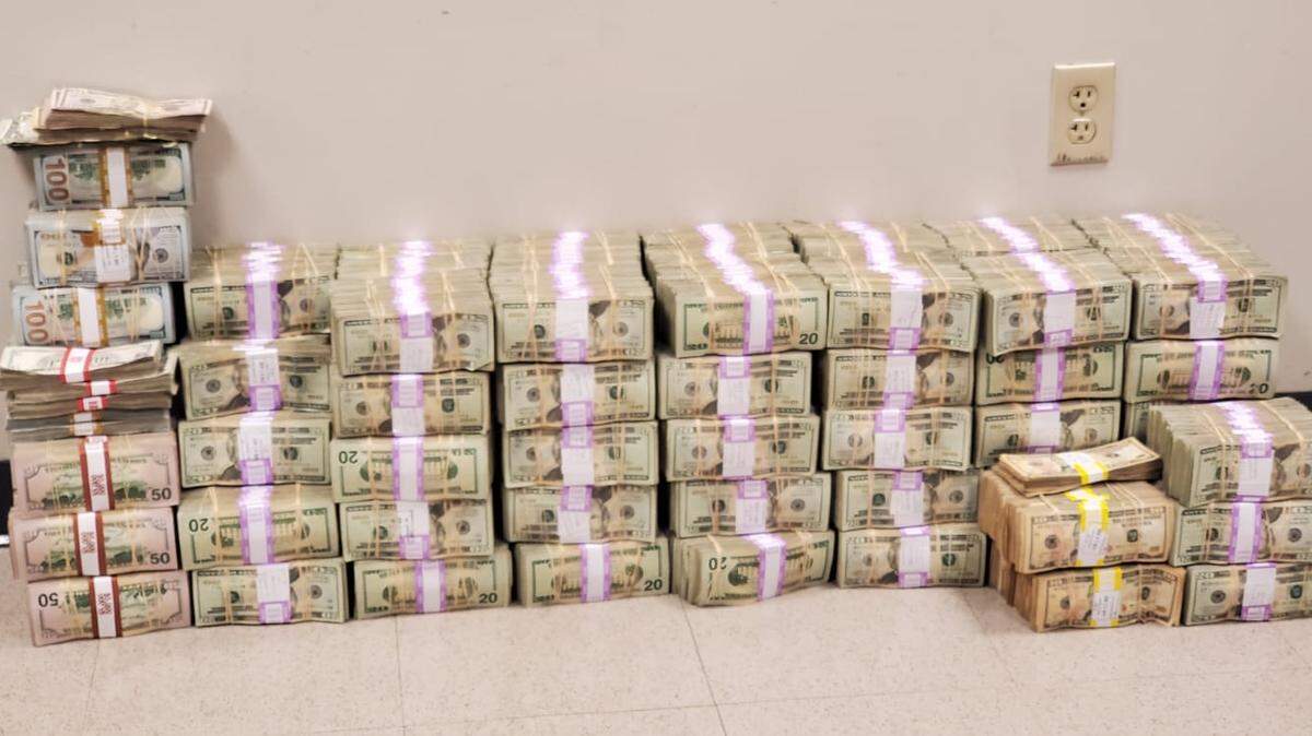 U.S. Customs and Border Protection says this is $2 million it snagged from the waters near Vieques, Puerto Rico