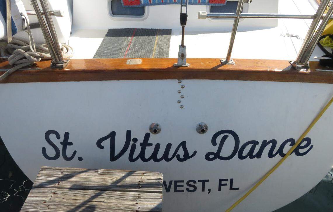 St. Vitus Dance is an archaic name for the rare neurological disease Sydenham’s chorea. This was the “Miami Vice” character Sonny Crockett’s boat on the 1980s crime-drama.