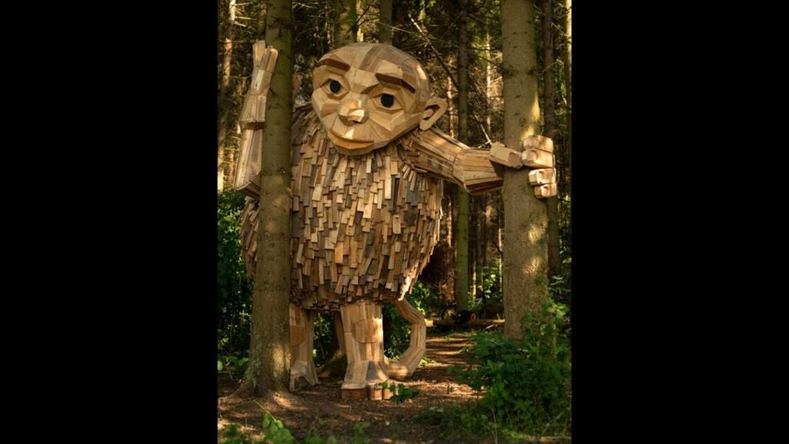 Giant trolls are coming to Pinecrest Gardens. They were the talk of Copenhagen.
