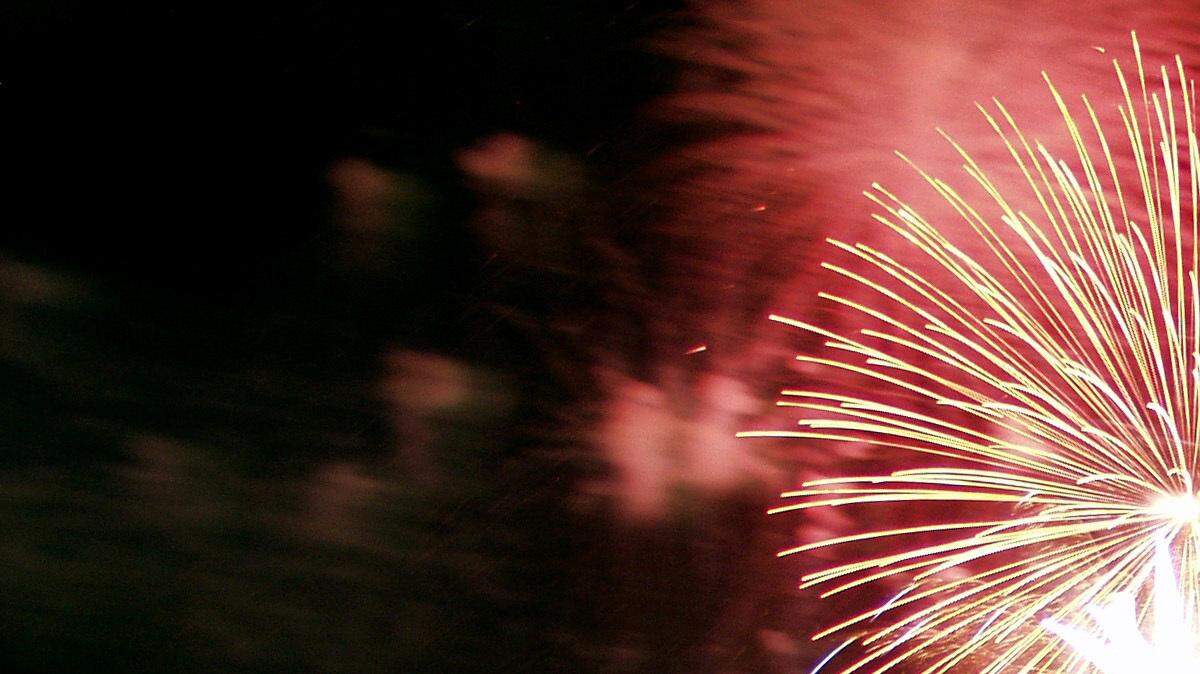 Fireworks light the sky over Bayfront Park on New Year’s Eve.