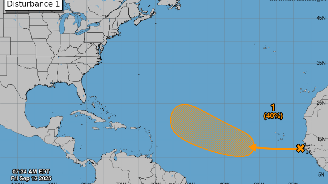 Tropical wave near Africa could form into a depression by next week, forecasters say