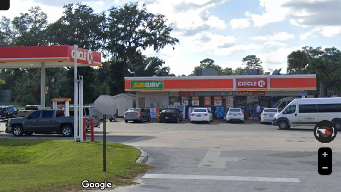 The incident happened around 4:50 a.m. on Saturday, Dec. 28, at a Subway in Fort McCoy, about a 90-mile drive southwest from Jacksonville, Florida, the Marion County Sheriff’s Office said.