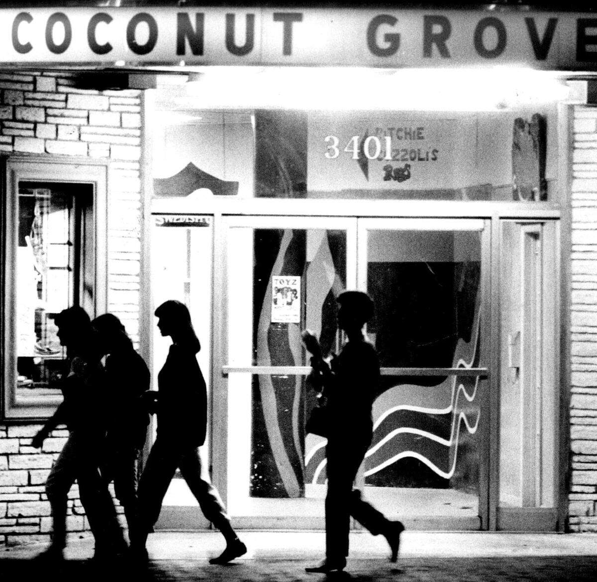 Pedestrians in 1984.
