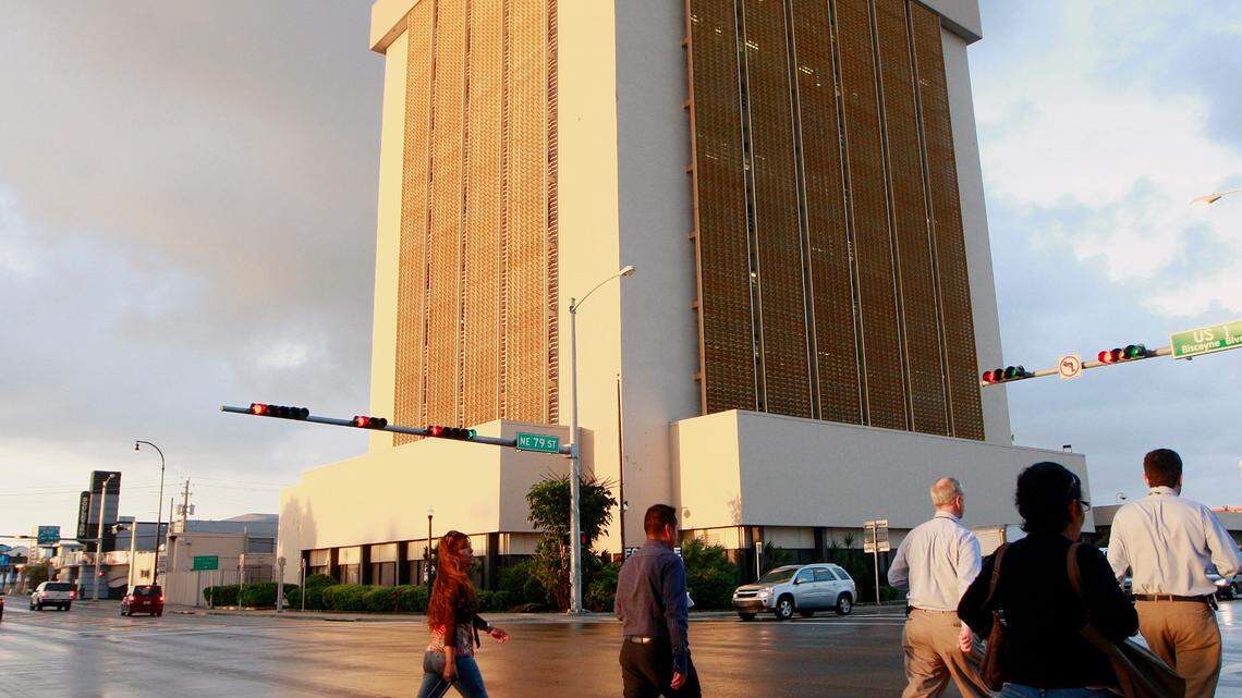 A decrepit blot on a bustling area, abandoned Miami tower may finally be revived