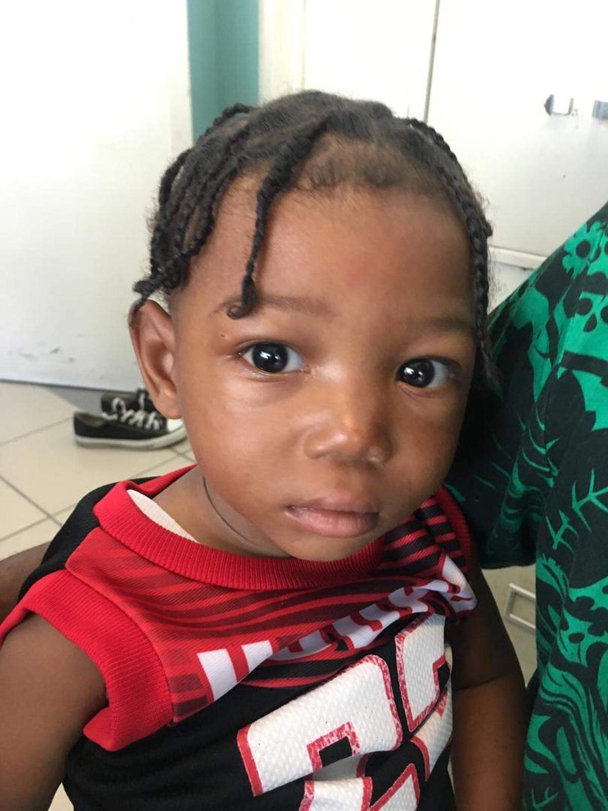 Thirteen-month-old Dieukenson Normil was born with a hole between the two chambers of his heart, and has a short time to live unless he has surgery. A group of volunteer surgeons with Haiti Cardiac Alliance recently had to cancel his surgery due to the ongoing violent demonstrations.