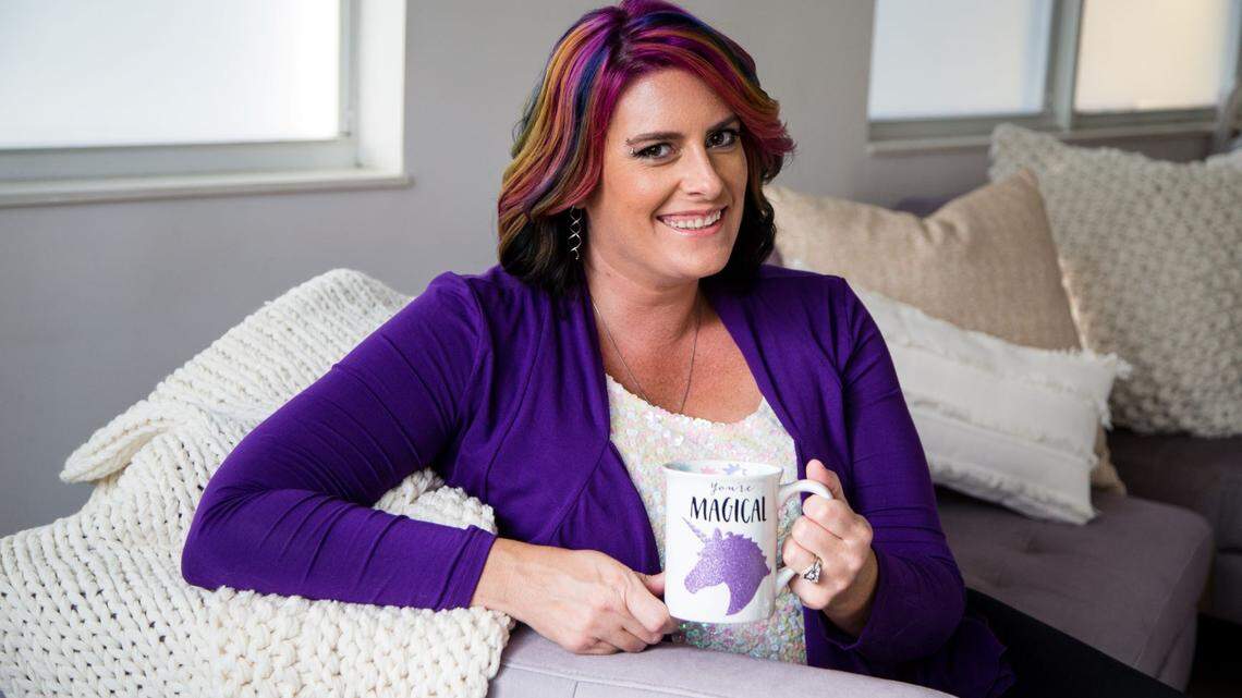 Mandi Hawke, chief magic maker at Cosmic Unicorns, hopes more inclusive, personalized books will help all children through positive growth and development.