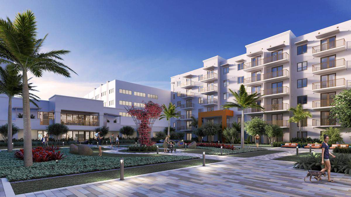 The Miami-based development firm Shoma Group will add a 14,000-square-foot food hall with 14 different vendors at Sanctuary at Doral.