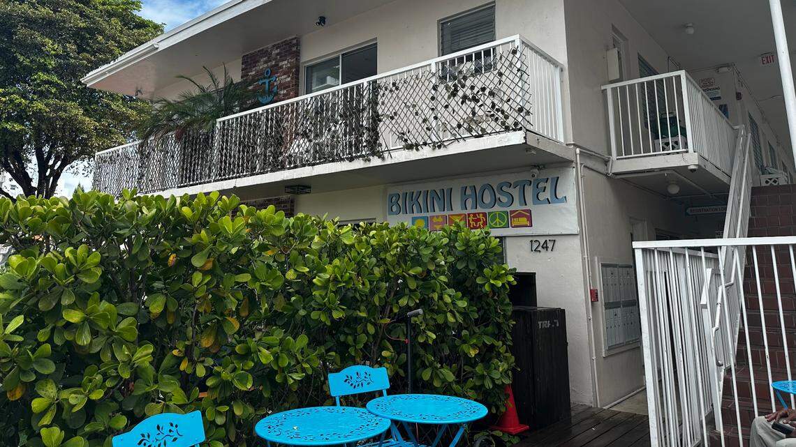 The Bikini Hostel at 1247 West Ave. in South Beach is pictured Nov. 2, 2024.