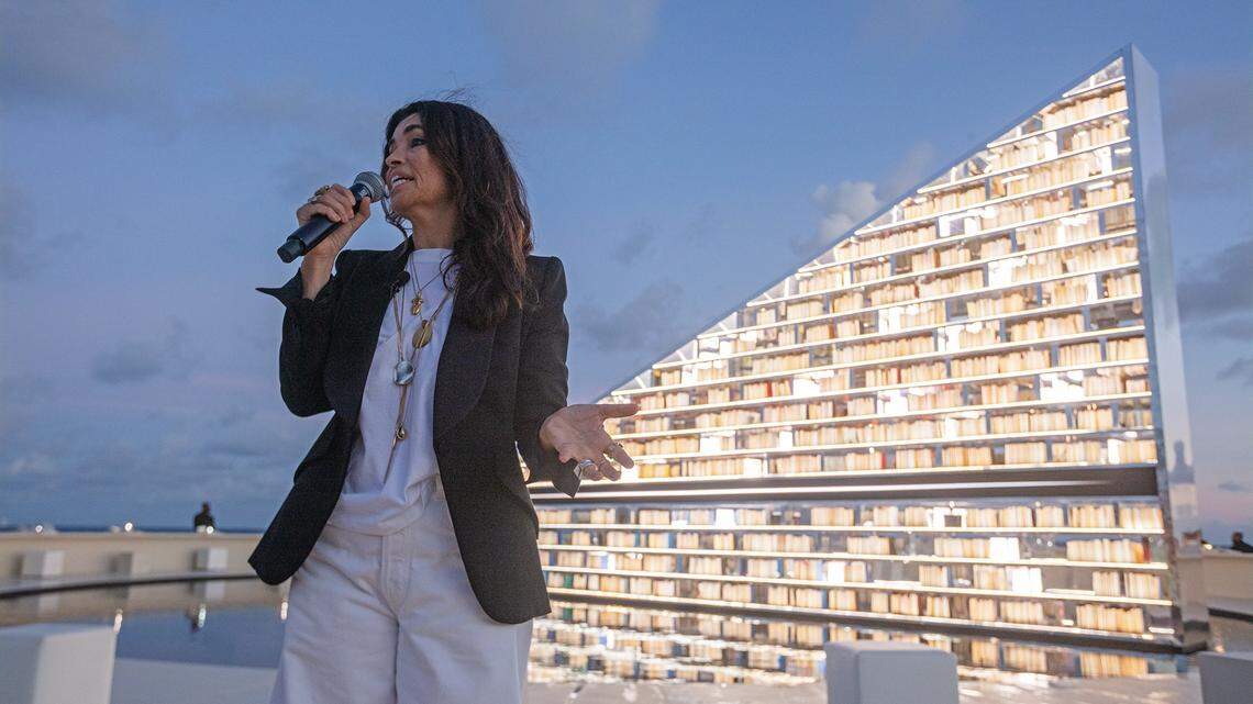 This rotating library on Miami Beach is a must-see for Miami Art Week