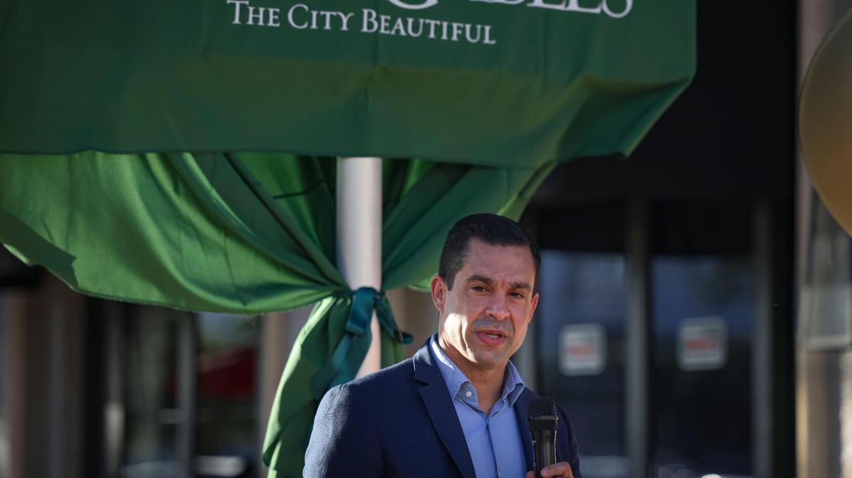 Mayor Vince Lago on Jan. 11, 2023, in the city of Coral Gables.