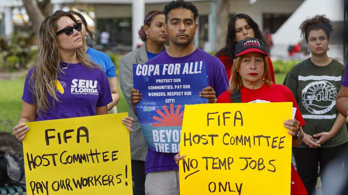 Miami unions want fair pay, conditions for World Cup workers: ‘Promises are not enough’