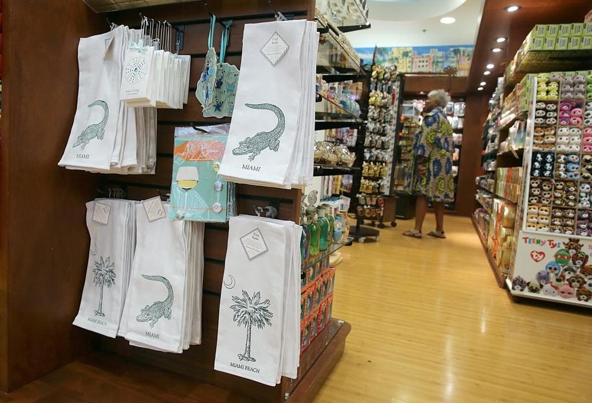 Items for sale at Miami To Go at Miami International Airport.