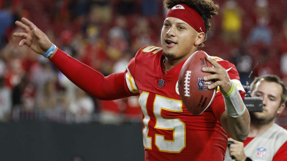 Kansas City Chiefs quarterback Patrick Mahomes wins Week 9 and is poised to overtake the overall No. 1 spot this week in the Miami Herald’s NFL Quarterback Rankings.
