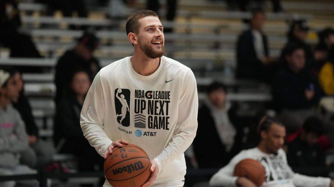 Guard Erik Stevenson impressed with his three-point shooting for the Miami Heat’s summer league team this year.