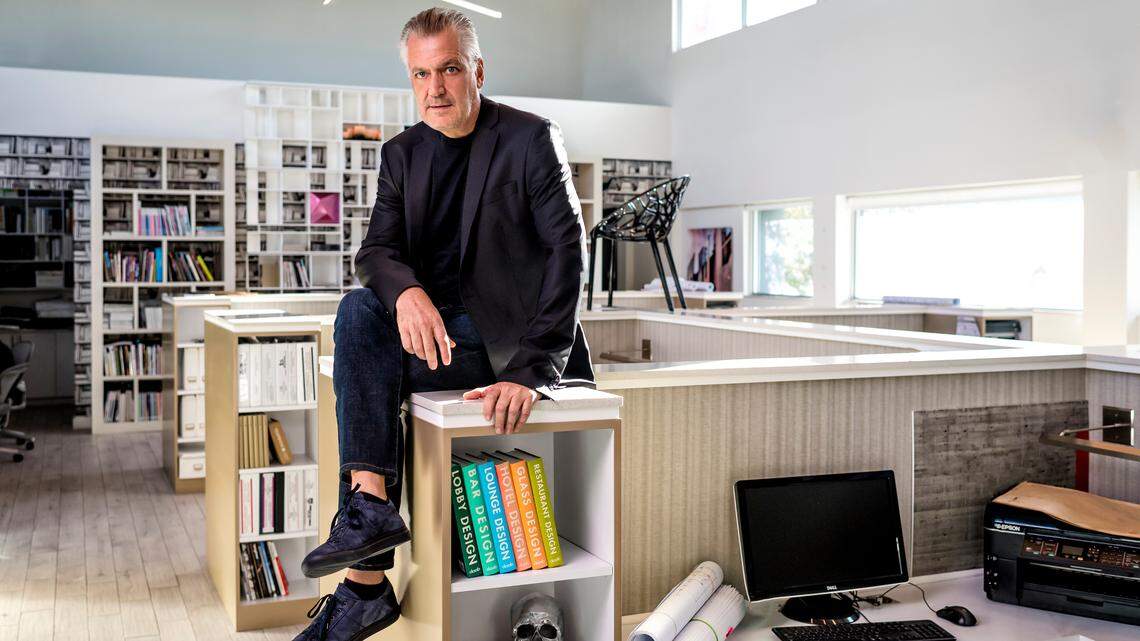 From designing famous nightclubs to sketching new looks for private residences, Miami’s ‘king of interiors’ gets the job done