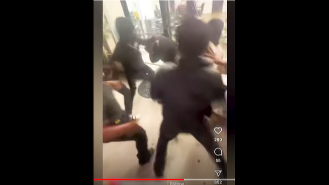 Up to 500 people showed up for a “riot” at a Florida skating rink, leading to nearly 30 arrests, including 23 juveniles, cops say.