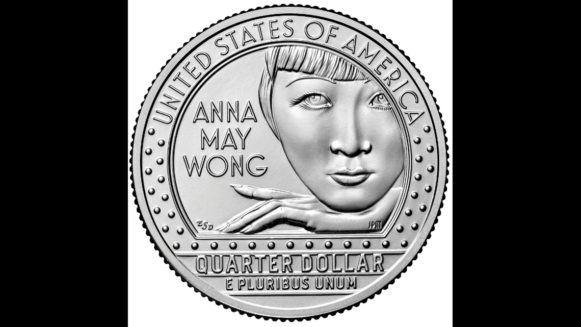 The US Mint announced a new quarter will be in circulation next week. It will feature Anna May Wong’s likeness.