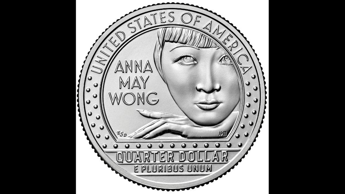 The US Mint announced a new quarter will be in circulation next week. It will feature Anna May Wong’s likeness.