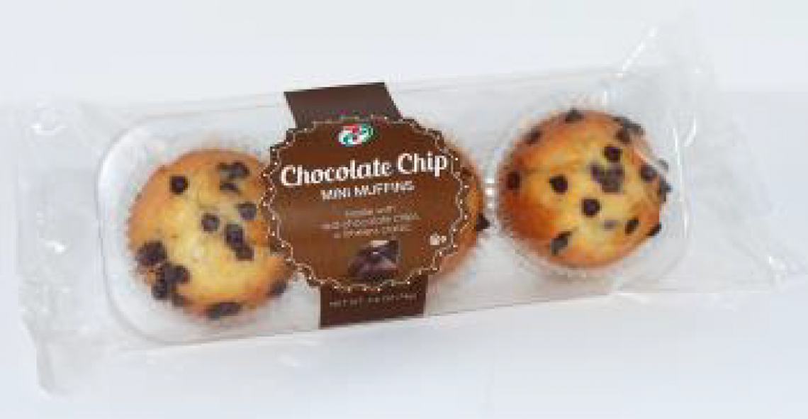7-Eleven Select Chocolate Chip Mini muffins