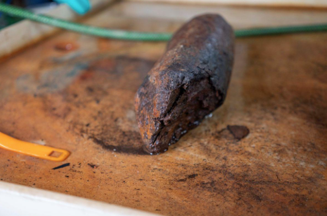 The stakes were crudely made, meaning they may have been made in haste as an attack approached, archaeologists said.